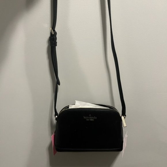 Kate Spade Black Glitter Cross Body Bag - Picture 6 of 6